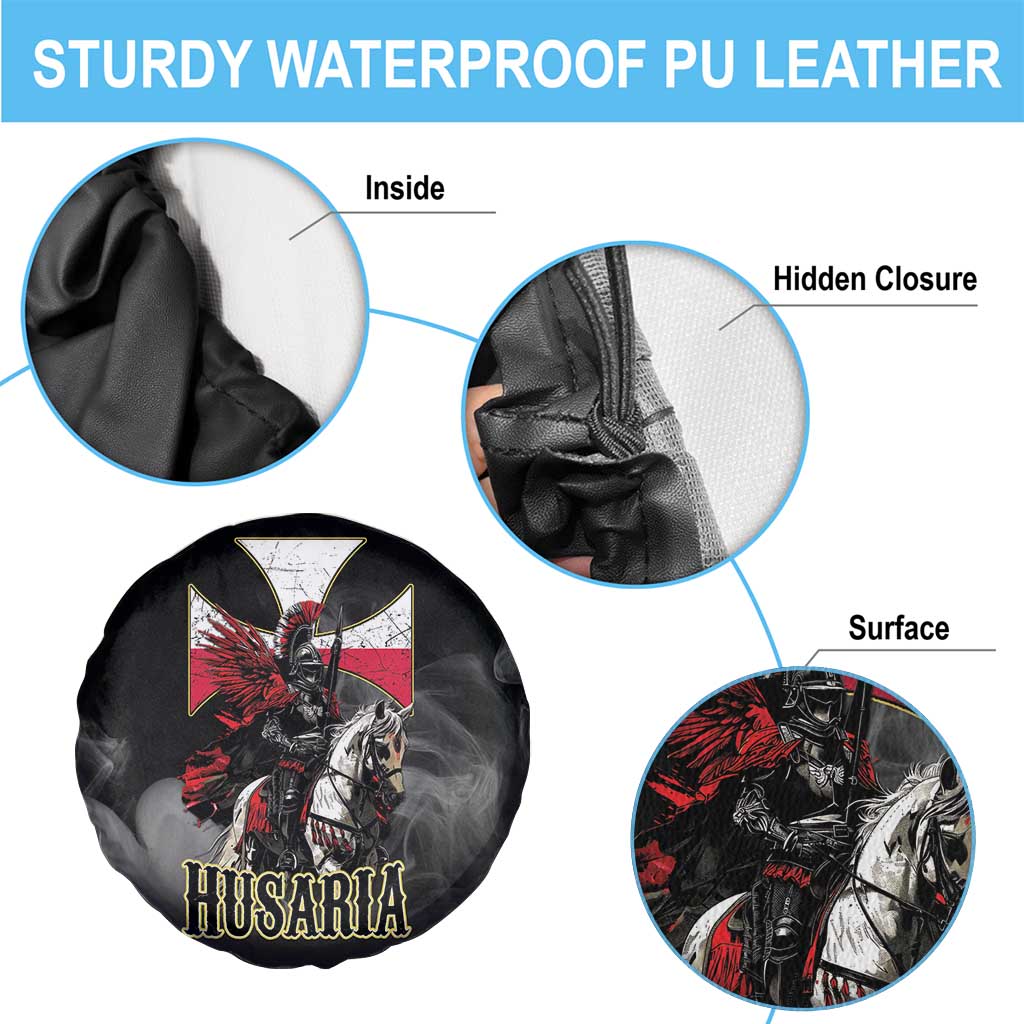Polish Winged Hussars Spare Tire Cover Husaria Poland Pride Knight Armor