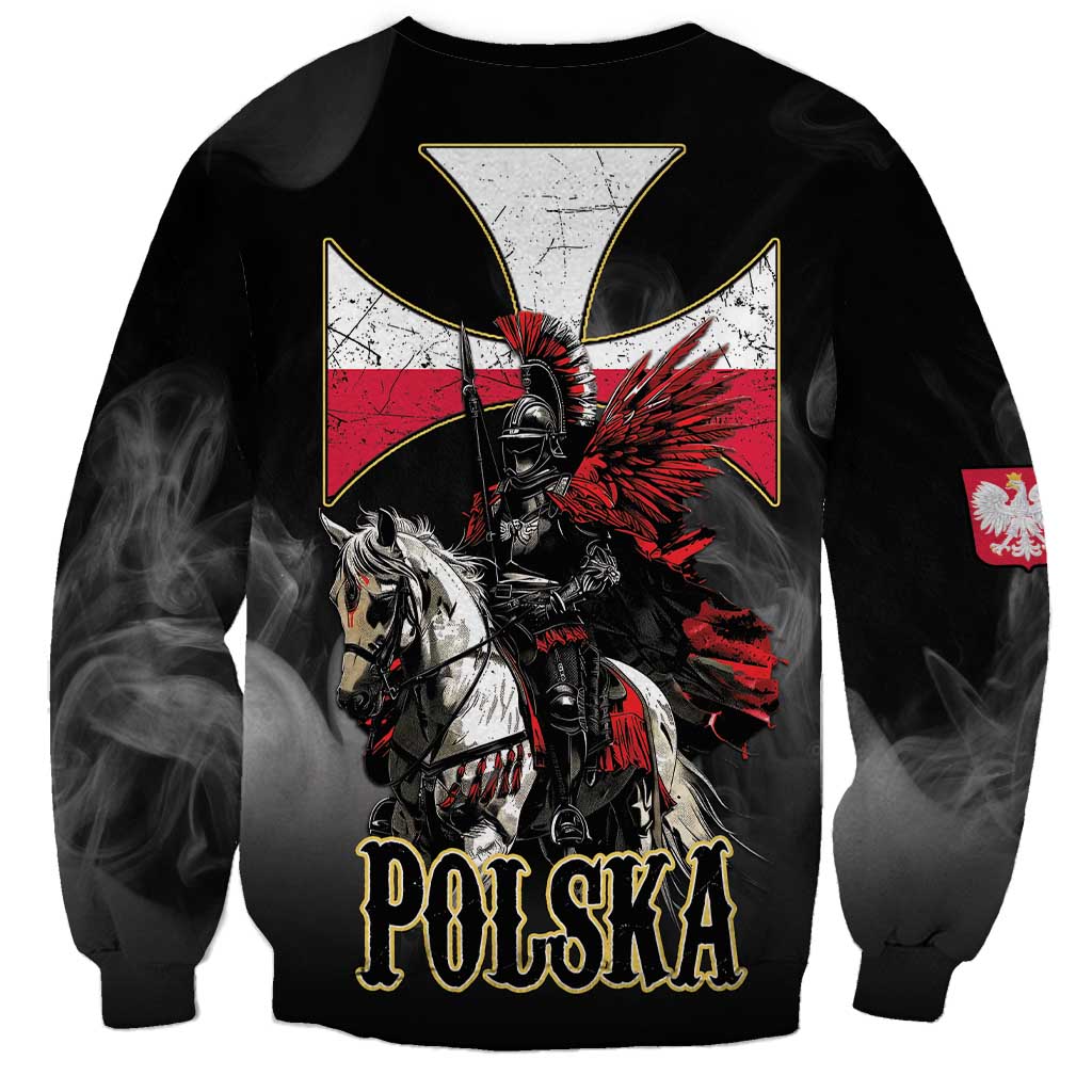 Polish Winged Hussars Sweatshirt Husaria Poland Pride Knight Armor