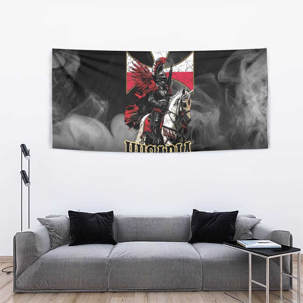 Polish Winged Hussars Tapestry Husaria Poland Pride Knight Armor