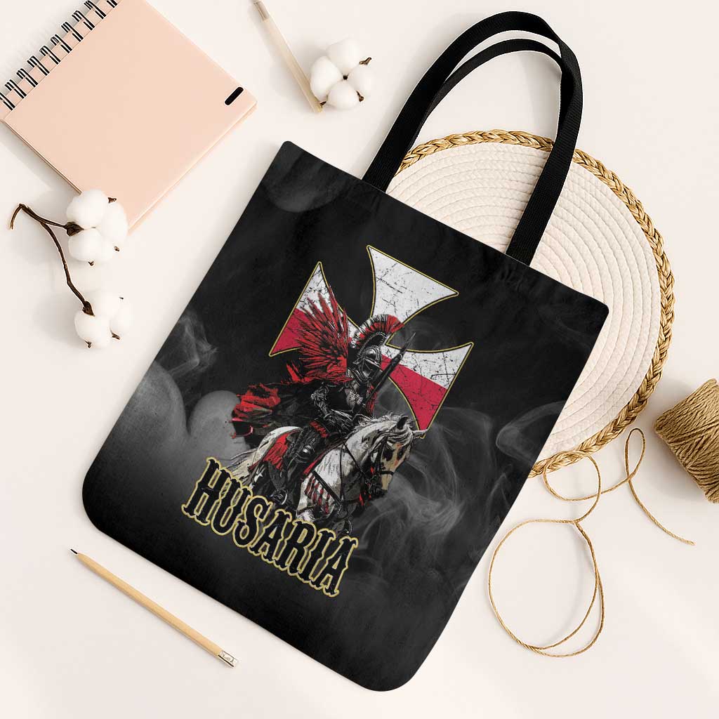 Polish Winged Hussars Tote Bag Husaria Poland Pride Knight Armor