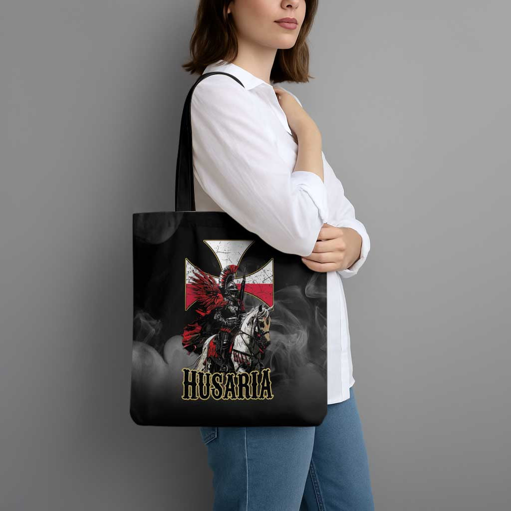 Polish Winged Hussars Tote Bag Husaria Poland Pride Knight Armor