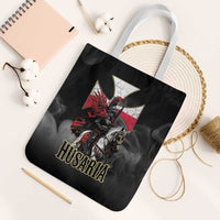 Polish Winged Hussars Tote Bag Husaria Poland Pride Knight Armor