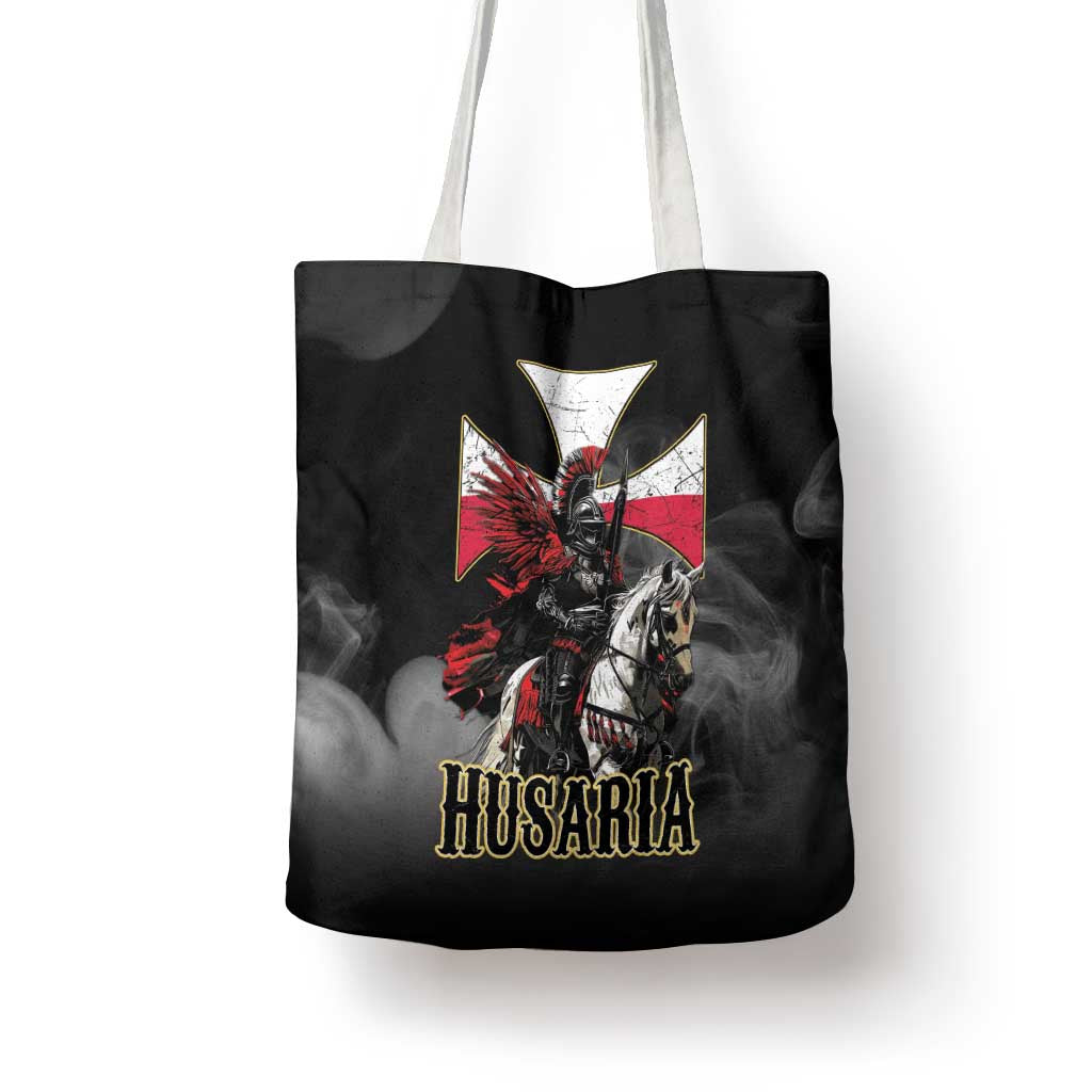 Polish Winged Hussars Tote Bag Husaria Poland Pride Knight Armor