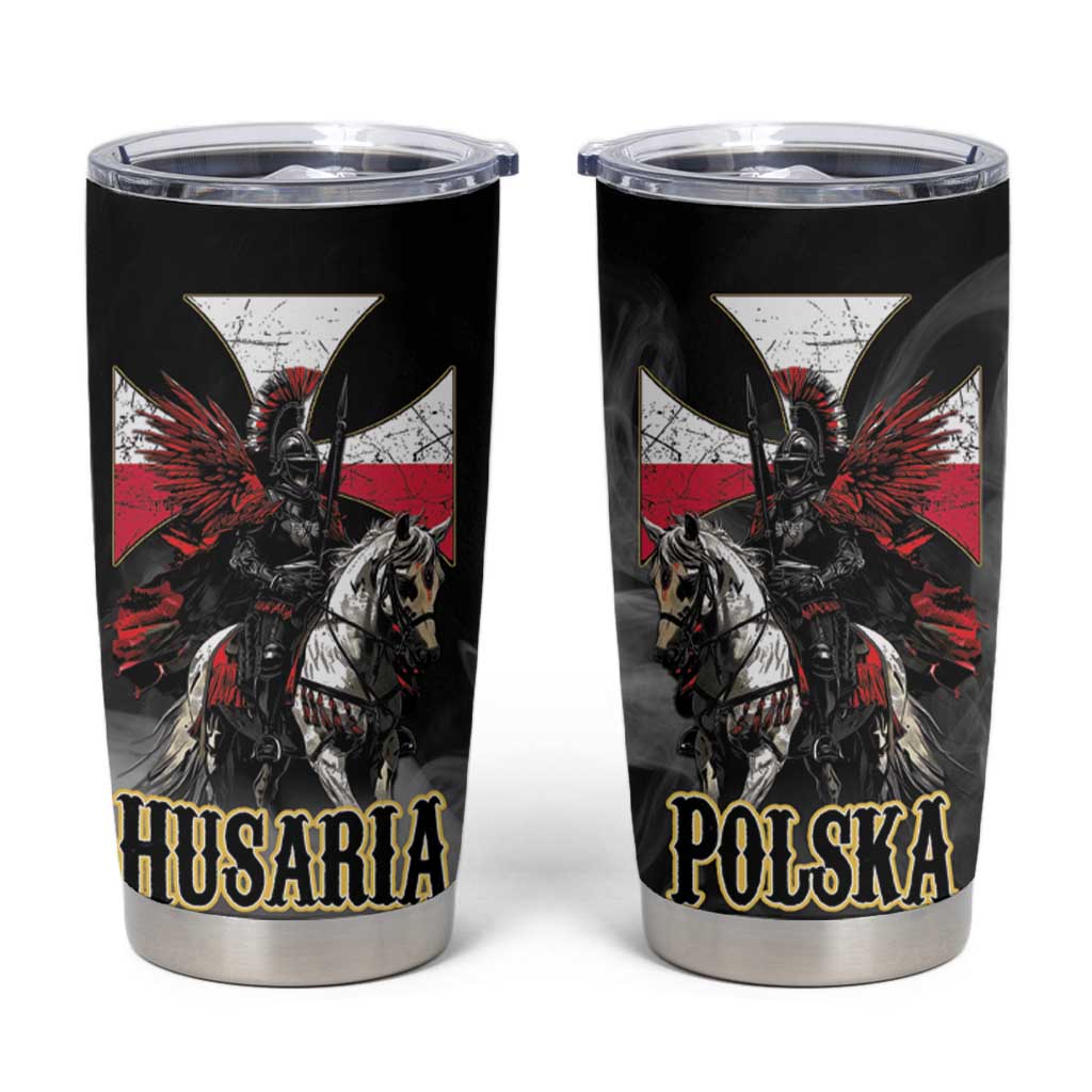 Polish Winged Hussars Tumbler Cup Husaria Poland Pride Knight Armor