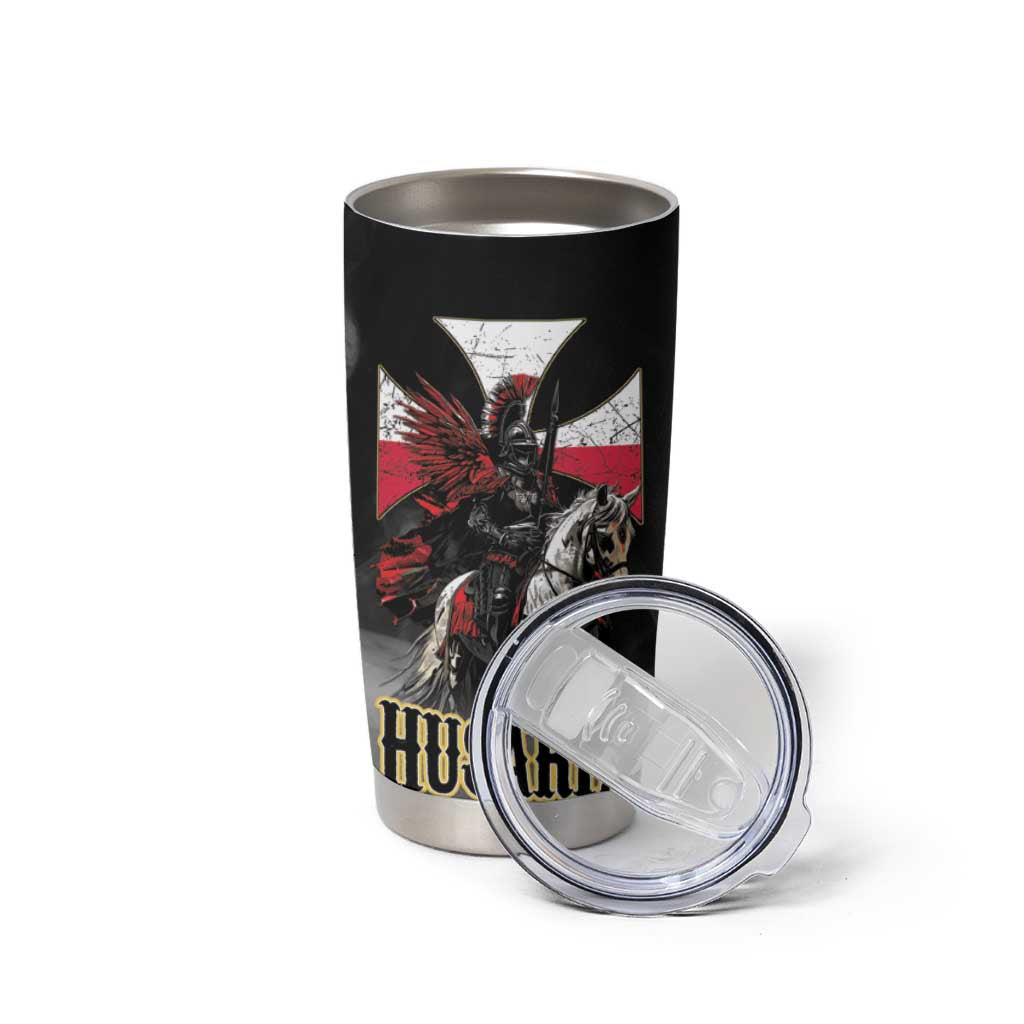 Polish Winged Hussars Tumbler Cup Husaria Poland Pride Knight Armor