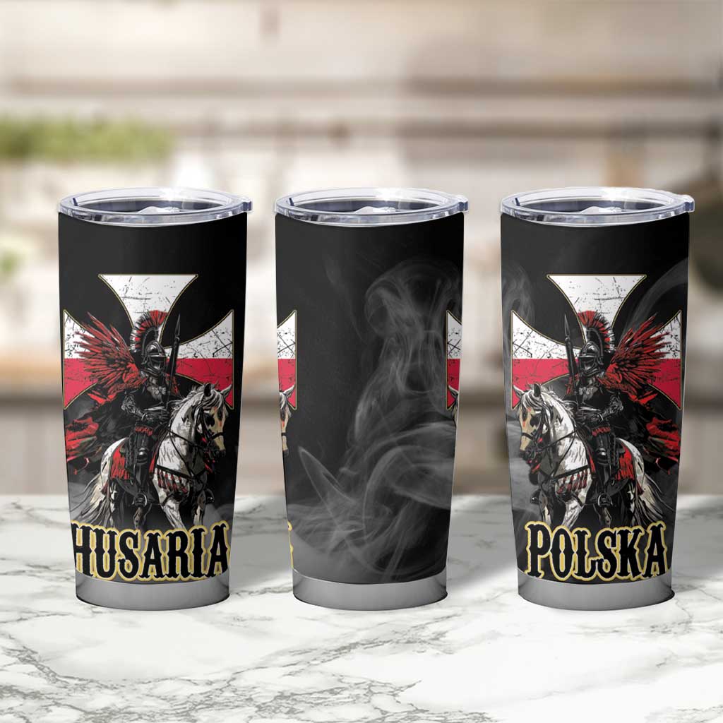 Polish Winged Hussars Tumbler Cup Husaria Poland Pride Knight Armor