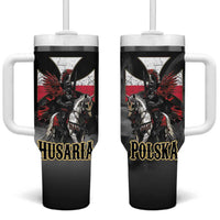 Polish Winged Hussars Tumbler With Handle Husaria Poland Pride Knight Armor