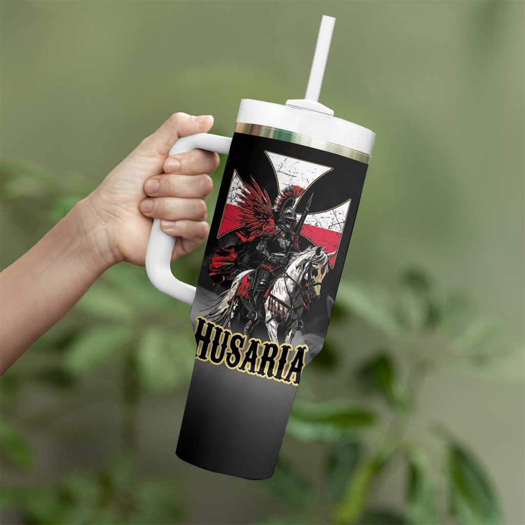 Polish Winged Hussars Tumbler With Handle Husaria Poland Pride Knight Armor