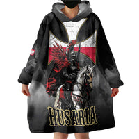 Polish Winged Hussars Wearable Blanket Hoodie Husaria Poland Pride Knight Armor