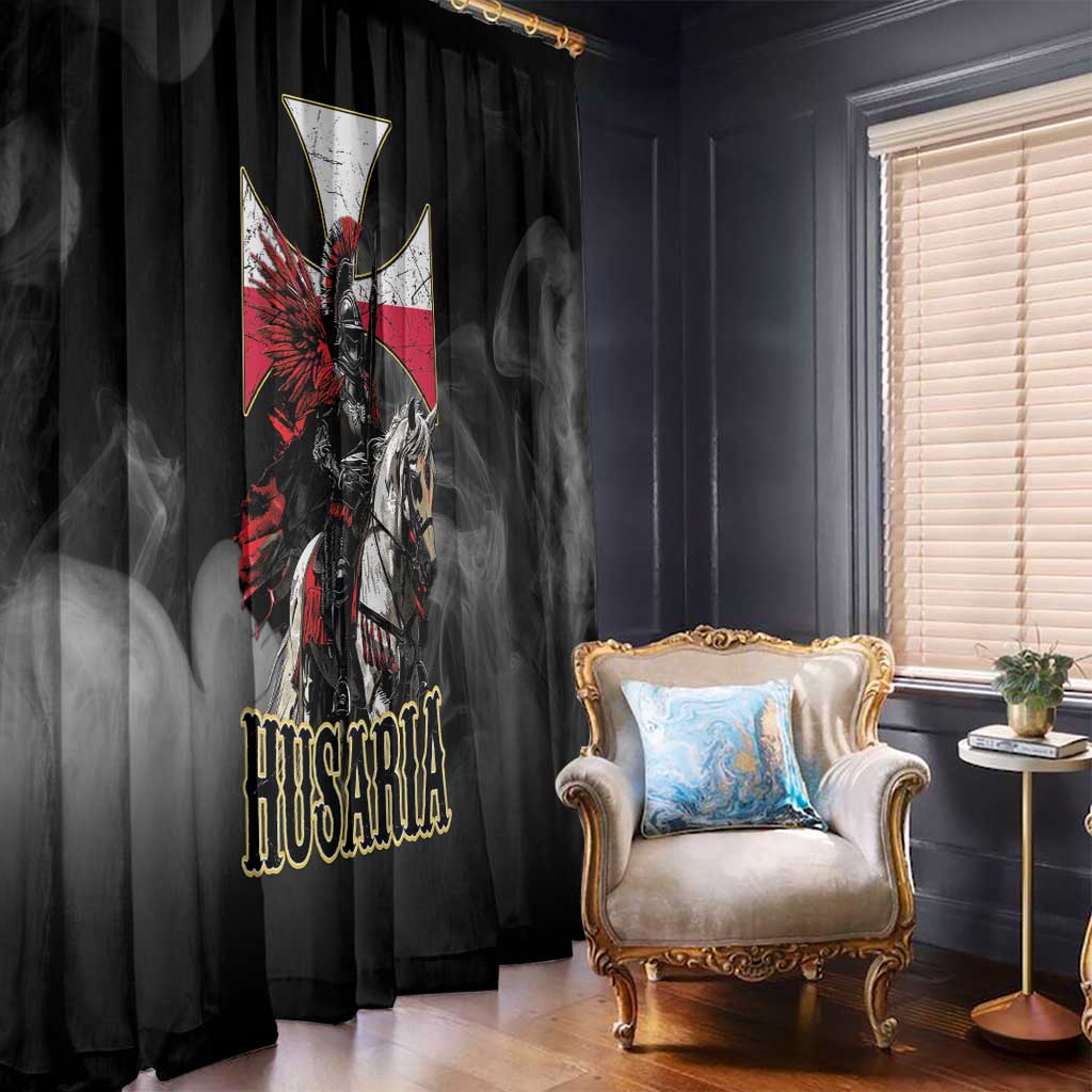 Polish Winged Hussars Window Curtain Husaria Poland Pride Knight Armor