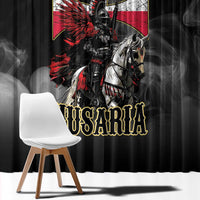 Polish Winged Hussars Window Curtain Husaria Poland Pride Knight Armor
