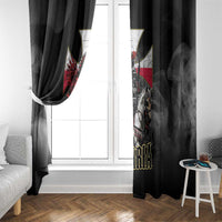 Polish Winged Hussars Window Curtain Husaria Poland Pride Knight Armor