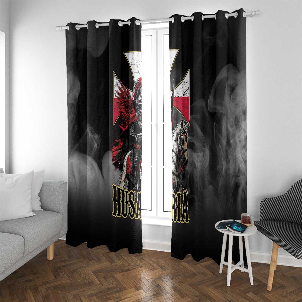 Polish Winged Hussars Window Curtain Husaria Poland Pride Knight Armor