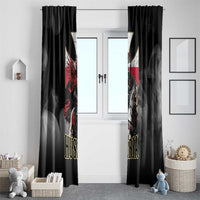 Polish Winged Hussars Window Curtain Husaria Poland Pride Knight Armor