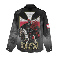 Polish Winged Hussars Women Casual Shirt Husaria Poland Pride Knight Armor