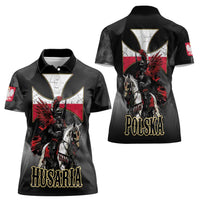 Polish Winged Hussars Women Polo Shirt Husaria Poland Pride Knight Armor