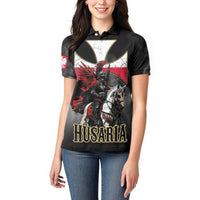 Polish Winged Hussars Women Polo Shirt Husaria Poland Pride Knight Armor