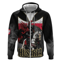 Polish Winged Hussars Zip Hoodie Husaria Poland Pride Knight Armor