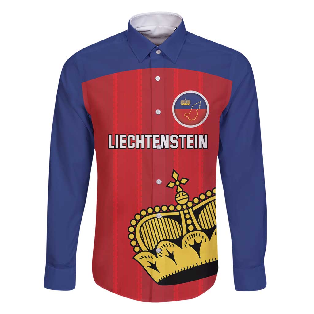 Custom Liechtenstein Football Family Matching Off Shoulder Short Dress and Hawaiian Shirt Come On The Blue-Reds