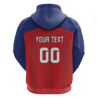 Custom Liechtenstein Football Hoodie Come On The Blue-Reds