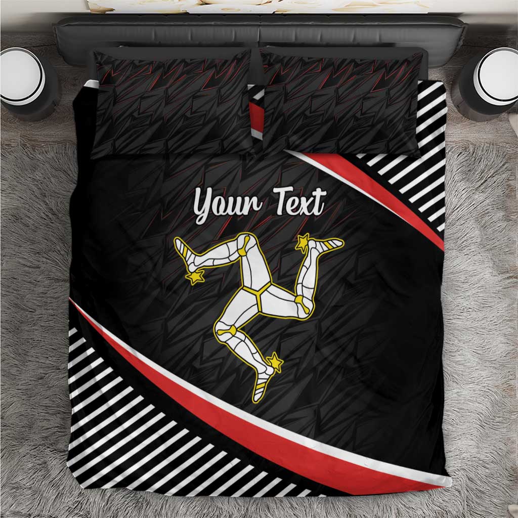 Personalized Isle of Man Bedding Set Quocunque Jeceris Stabit