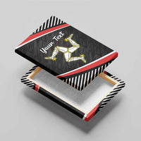 Personalized Isle of Man Canvas Wall Art Quocunque Jeceris Stabit