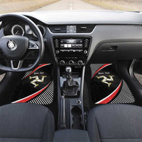Personalized Isle of Man Car Mats Quocunque Jeceris Stabit