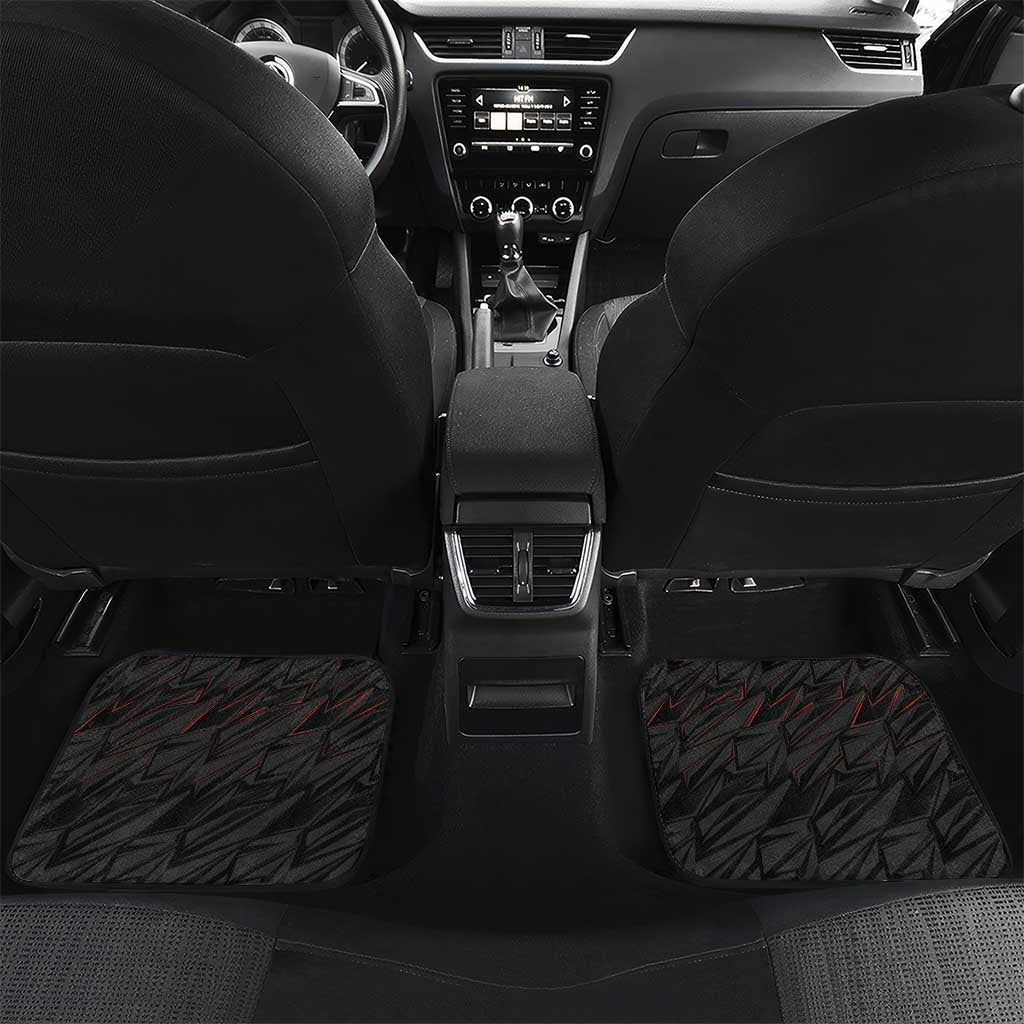 Personalized Isle of Man Car Mats Quocunque Jeceris Stabit