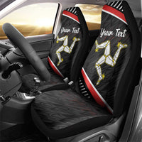 Personalized Isle of Man Car Seat Cover Quocunque Jeceris Stabit