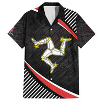 Personalized Isle of Man Family Matching Off The Shoulder Long Sleeve Dress and Hawaiian Shirt Quocunque Jeceris Stabit