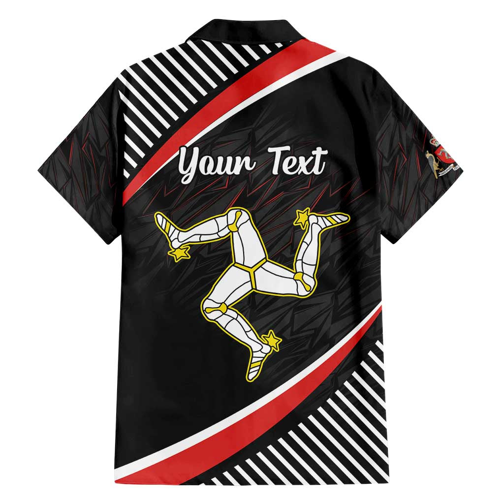 Personalized Isle of Man Family Matching Short Sleeve Bodycon Dress and Hawaiian Shirt Quocunque Jeceris Stabit