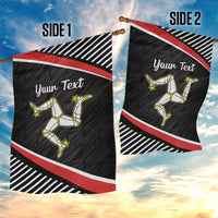 Personalized Isle of Man Garden Flag Quocunque Jeceris Stabit