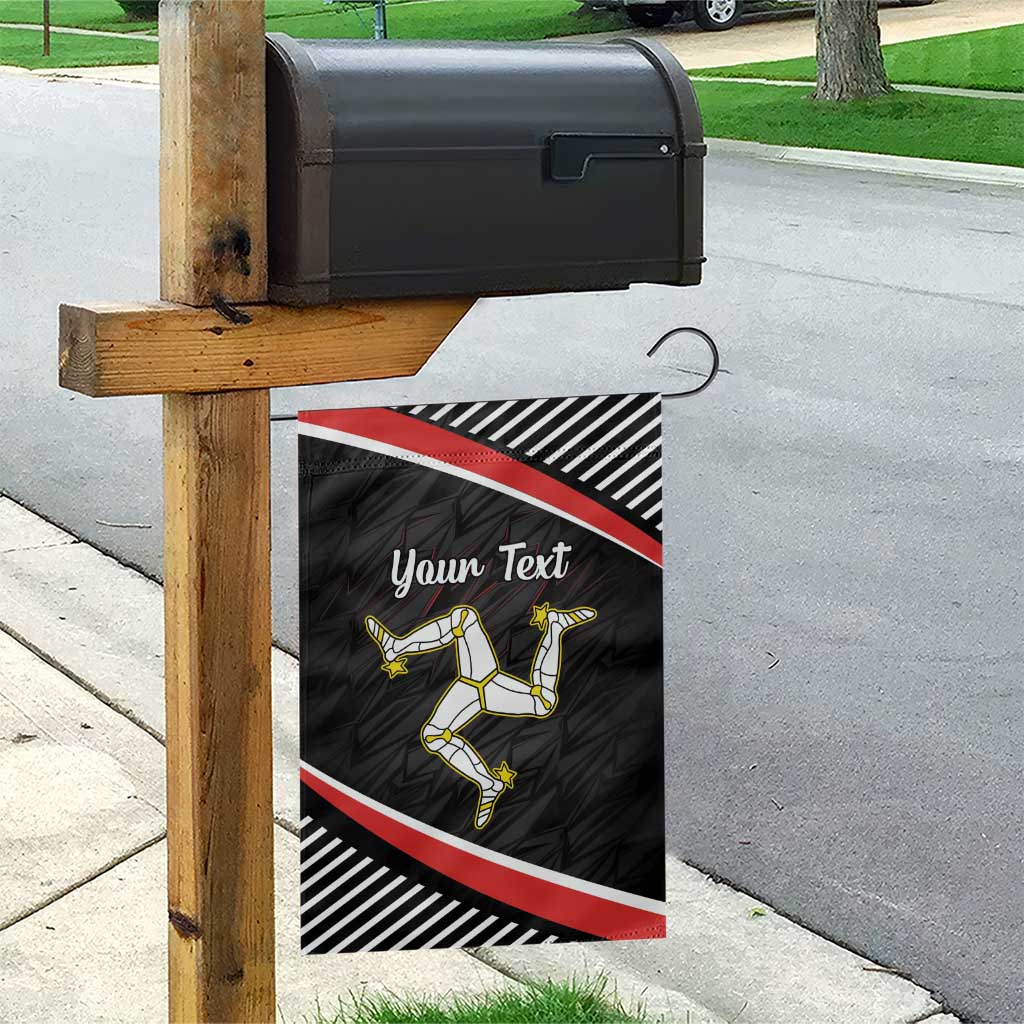 Personalized Isle of Man Garden Flag Quocunque Jeceris Stabit