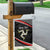Personalized Isle of Man Garden Flag Quocunque Jeceris Stabit