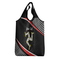 Personalized Isle of Man Grocery Bag Quocunque Jeceris Stabit