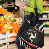 Personalized Isle of Man Grocery Bag Quocunque Jeceris Stabit