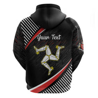 Personalized Isle of Man Hoodie Quocunque Jeceris Stabit