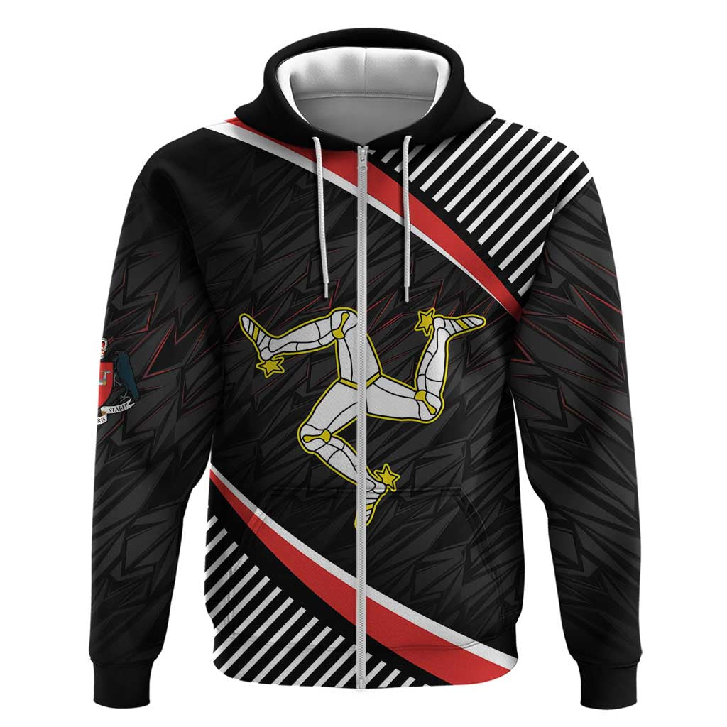 Personalized Isle of Man Hoodie Quocunque Jeceris Stabit