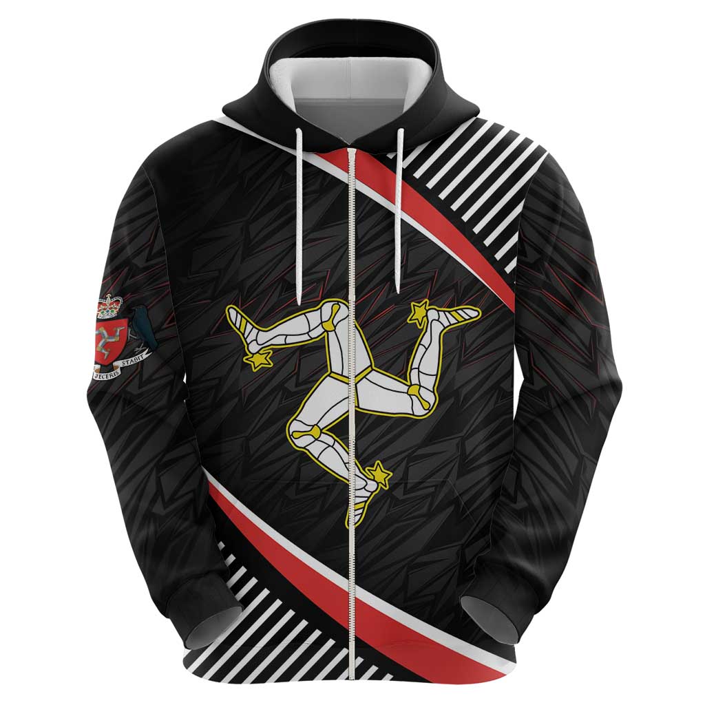Personalized Isle of Man Hoodie Quocunque Jeceris Stabit