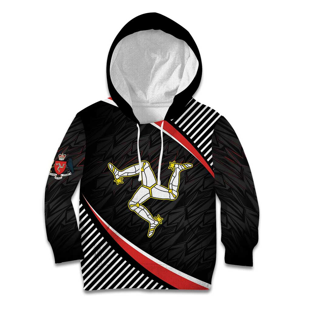 Personalized Isle of Man Kid Hoodie Quocunque Jeceris Stabit