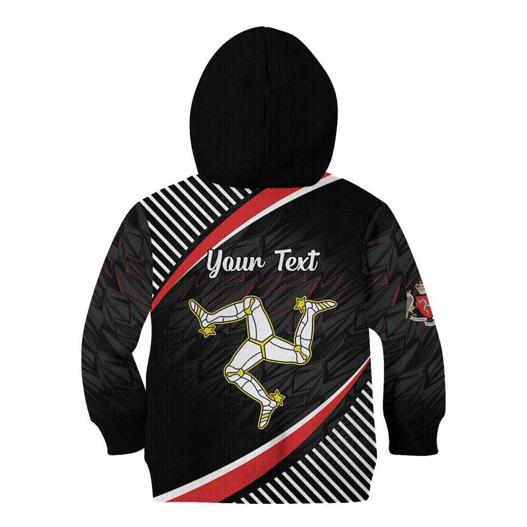 Personalized Isle of Man Kid Hoodie Quocunque Jeceris Stabit