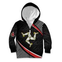 Personalized Isle of Man Kid Hoodie Quocunque Jeceris Stabit