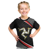 Personalized Isle of Man Kid T Shirt Quocunque Jeceris Stabit
