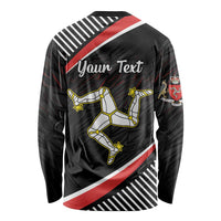 Personalized Isle of Man Long Sleeve Shirt Quocunque Jeceris Stabit