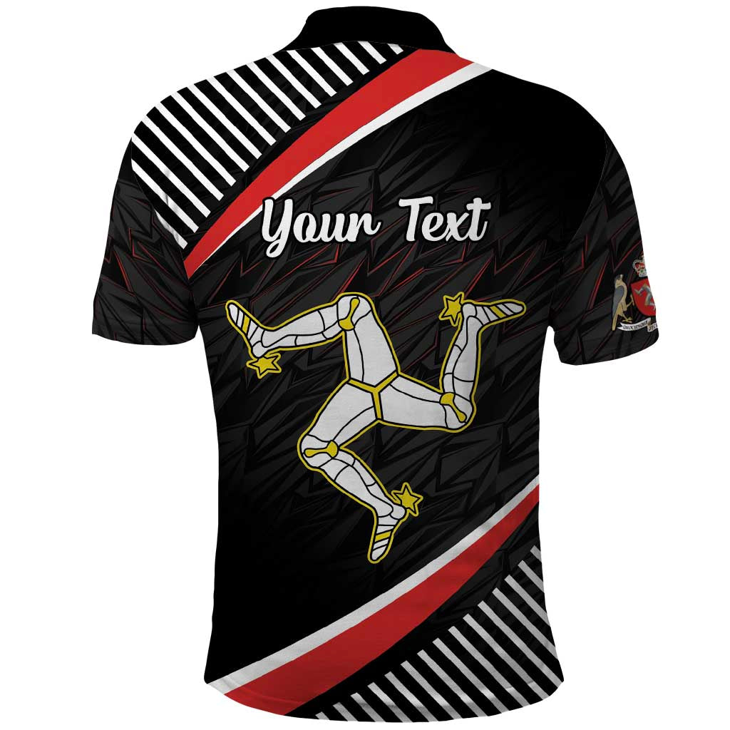 Personalized Isle of Man Polo Shirt Quocunque Jeceris Stabit