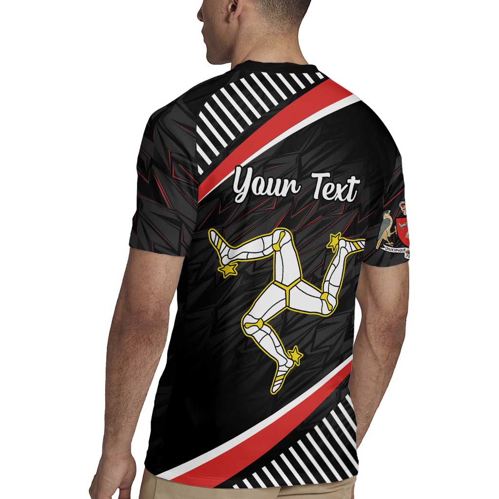 Personalized Isle of Man Rugby Jersey Quocunque Jeceris Stabit