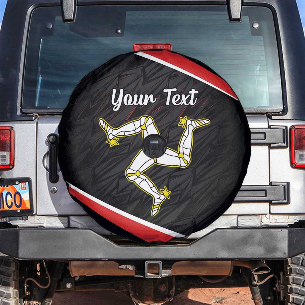 Personalized Isle of Man Spare Tire Cover Quocunque Jeceris Stabit
