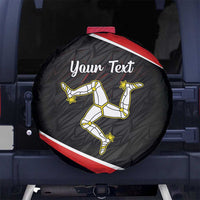 Personalized Isle of Man Spare Tire Cover Quocunque Jeceris Stabit