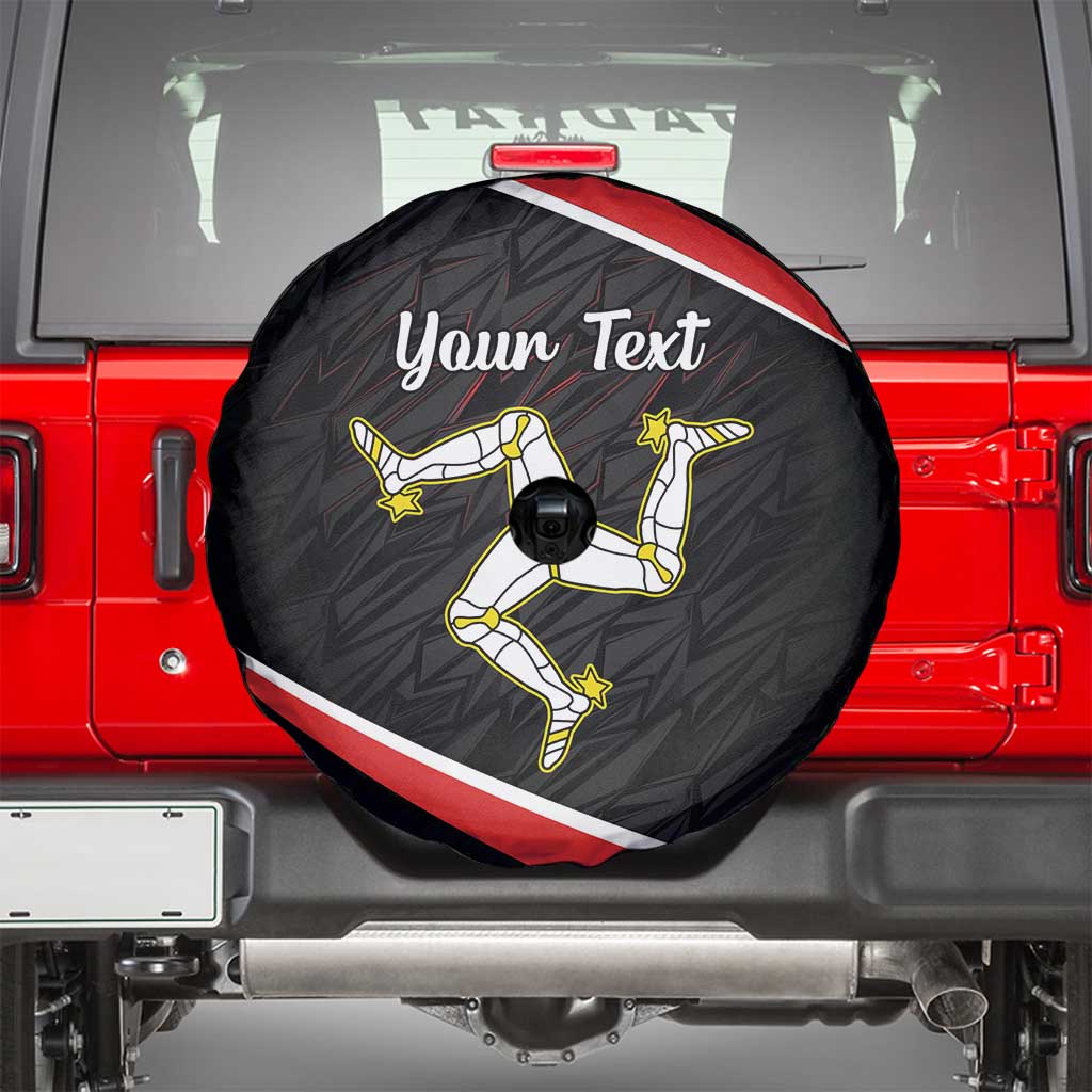 Personalized Isle of Man Spare Tire Cover Quocunque Jeceris Stabit