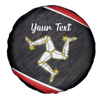 Personalized Isle of Man Spare Tire Cover Quocunque Jeceris Stabit
